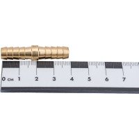 Соединитель латунный 8 мм LEXLINE 517738