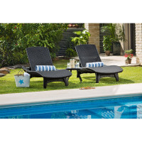 Шезлонг Pacific, графит Keter 230674