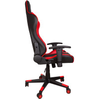 Компьютерное кресло GRAMBER черно-красное, экокожа В03