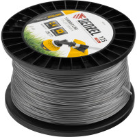 Леска двухкомпонентная EXTRA CORD (2.4 мм, 175 м, квадрат, на DIN катушке) для триммера Denzel 96818