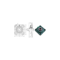 Подшипниковый узел FKD UCF207 UCF207FKD