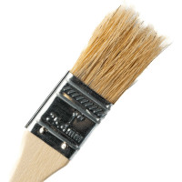 Плоская малярная кисть SAMGRUPP с деревянной ручкой, 25 мм, 1" SAMC-027001025