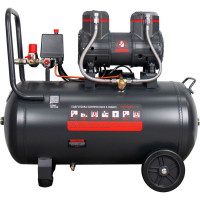 Компрессор VERTON air ac-50/260 230 В, 50 Гц, безмасляный, 260 л/м, 50 л, 8 б, 2 кВт, 2850об/мин, рапид/быстросъем 01.14019.13924