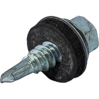 Саморез кровельный по металлу HARDWEX ТМ HWX7-W-P9-5.5x19 мм, св.№3, цинк, 250 шт. 5190000023484