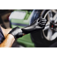 Профессиональные нитриловые перчатки gogrip, черные, размер XXL, 25 пар RP30023006_0001