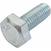 Болт МЕТАЛЛСЕРВИС М10x25 DIN 933, с полной резьбой, цинк, 40 шт. 1240749