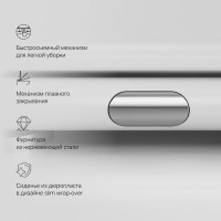 Подвесной унитаз AM.PM Gem FlashClean с сиденьем микролифт C901701SC