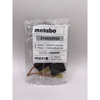 Комплект графитовых щеток 2 шт, Metabo, OEM 316033950 Asein 1825JX
