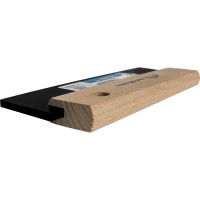 Резиновый шпатель vertextools 195 мм, с деревянной ручкой 1606-195