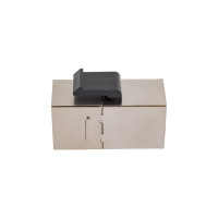 Проходной экранированный адаптер формата Keystone Cabeus RJ45-RJ45 (8p8c), категория 6, CA-KJ-8p8c-C6-SH