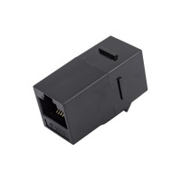 Проходной неэкранированный адаптер формата Keystone Cabeus RJ45-RJ45 (8p8c), категория 6, CA-KJ-8p8c-C6
