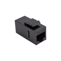 Проходной неэкранированный адаптер формата Keystone Cabeus RJ45-RJ45 (8p8c), категория 5е, CA-KJ-8p8c-C5e