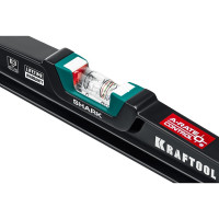 Литой уровень KRAFTOOL Shark с глазком a-rate control, 600 мм 34920-60