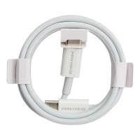 Дата-кабель More Choice Smart USB 3.0A PD 60W быстрая зарядка для Type-C Type-C K71Sa TPE 1м White