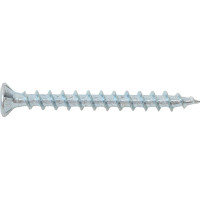 Саморез Daxmer оконный фурнитурный 4,1x40 бел.цинк,острый 500 шт 00-00463059