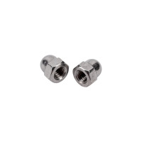 Шестигранная колпачковая гайка DINFIX DIN 1587, нерж А2, M4, 10 шт. 00-0003334