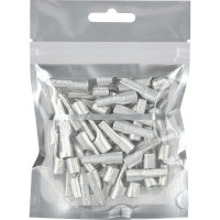 Штифтовой плоский наконечник IEK НШП 16–13 без изоляции (50шт/упак) UNN10-16-13