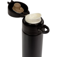 Термобутылка BAROUGE Travel Bottle черная, из нержавеющей стали BT-134 350 мл/черный