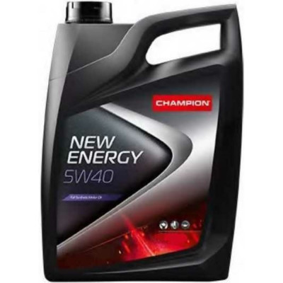 Синтетическое моторное масло CHAMPION NEW ENERGY 5W40, SN/CF, A3/B4-12 8211850