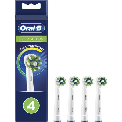 ORAL-B Насадки для зубной щетки EB50RB CrossAction 4 шт Б0052982 53019324