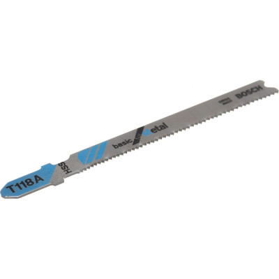 Bosch Пилки длобзика 25шт, T118А, HSS, 67мм, хв-1упор, р-3мм 2.608.638.470 148893