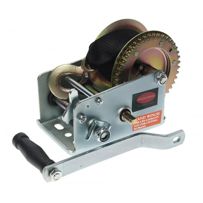 ROCKFORCE Лебедка ручная барабанная двухскоростная, 1300кг RF-TRT1301S
