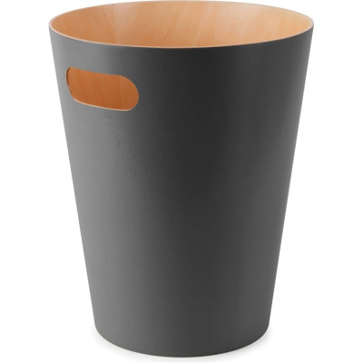 Umbra Корзина для мусора Woodrow, 7,5 л, серая 082780-618