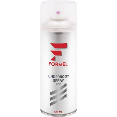 FORMEL Покрытие антикоррозионное UNDERBODY 520 мл черный, аэрозоль FM171204