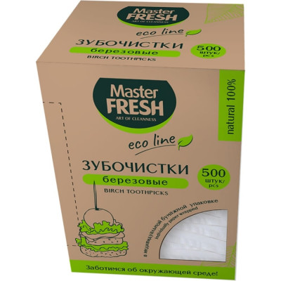 Зубочистки Master Fresh Eco Line 218389