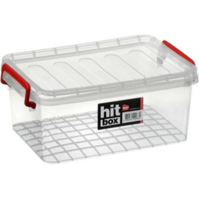 BORA Контейнер прямоугольный 4.5лс крышкой на зажимах ПЛАСТИК 1/48 ПЛ-BO438