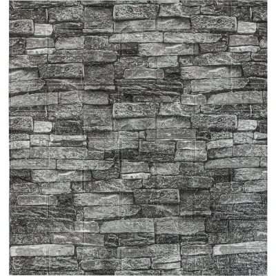 LAKO Мягкая самоклеящаяся 3D панель Рулон Камень Каменная кладка 4 70x600см LKD-16-05-112-RU