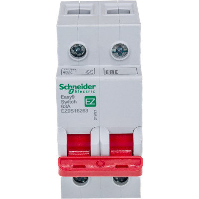 Модульный выключатель нагрузки Schneider Electric EASY9 EZ9S16263