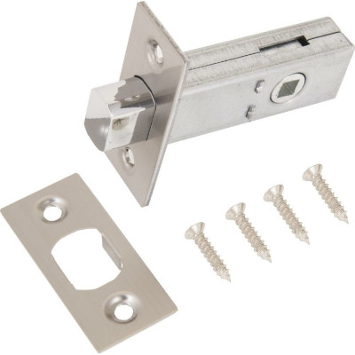 Задвижка Аллюр (матовый никель; 6 мм; без ручек) 11232