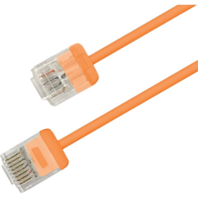 Патч-корд Hyperline PC-LPU-UTP-RJ45-RJ45-C6-1M-LSZH-OR 490731