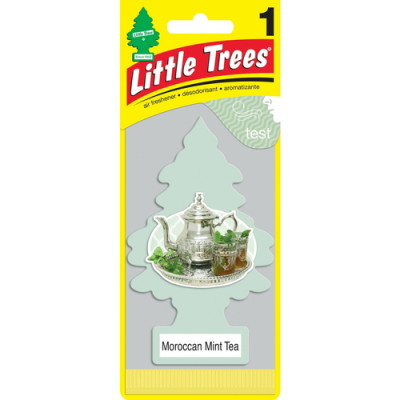 Ароматизатор в машину Car-Freshner Ёлочка Moroccan Mint Tea Марокканская Мята U1P-10262-RUSS