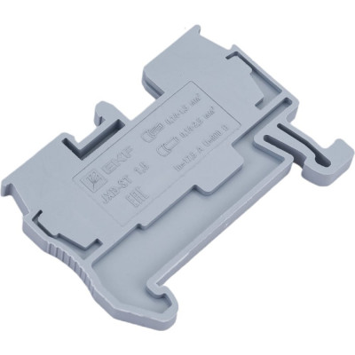 EKF Колодка клеммная самозажимная JXB-ST-1.5 17.5А серая (60 шт.)PROxima plc-jxb-st-1.5