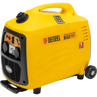 Инверторный генератор Denzel GT-3200iSE 94703