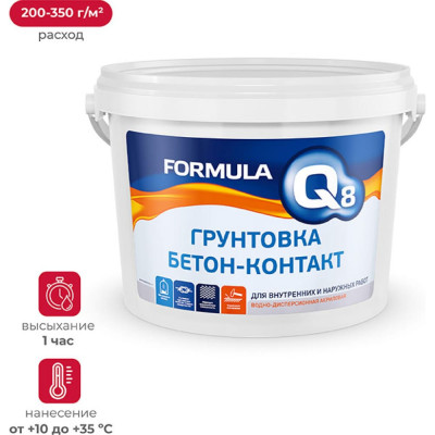 ПРЕСТИЖ БЕТОН-КОНТАКТ 6 КГ 1 FORMULA Q8 203997