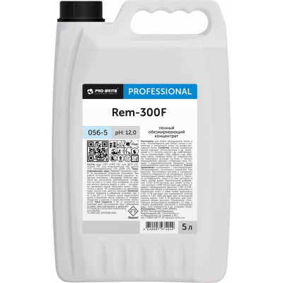 PRO-BRITE REM-300 F Пенный обезжиривающий концентрат 5 л 056-5