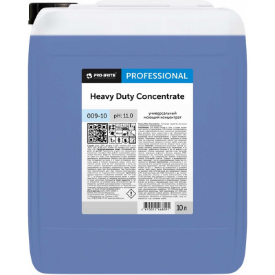 PRO-BRITE HEAVY DUTY Чистящее средство для кухни и кухонного оборудования концентрат, 10 л 009-1 009-10