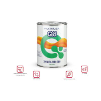 ПРЕСТИЖ ЭМАЛЬ ПФ-266 КРАСНО-КОРИЧНЕВАЯ 0,9 КГ 14 FORMULA Q8 48940