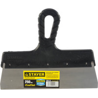 Фасадный нержавеющий шпатель STAYER 250мм 1008-25