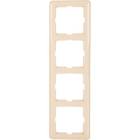 Четырехместная рамка Systeme Electric слоновая кость W59 SchE КД-4-28 KD-4-28