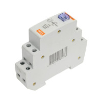 Кнопочный выключатель c фиксацией и индикацией TDM ELECTRIC ВК-47M 1НО;1НЗ синий SQ0214-0019