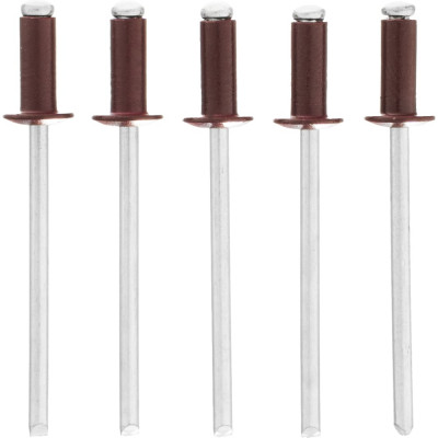 Заклепки RAL 3005 (3.2х8 мм; красное вино) 50 шт. MATRIX 40678