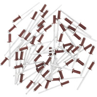 Заклепки RAL 3005 (3.2х8 мм; красное вино) 50 шт. MATRIX 40678