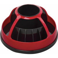 Канцелярский набор BRAUBERG "Микс"10 предметов, вращающаяся конструкция, черно-красный, блистер 231929