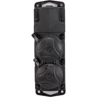 Переносная розетка Bylectrica 2-местная штепсельная с заз.конт., защитные шторки каучук IP44, Р16-764