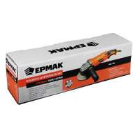 Угловая шлифовальная машина ЕРМАК УШМ-125/900 900Вт, 125 мм, 11500 об/ мин. рег. з. кожуха б/ кл 646-186