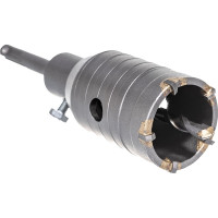 Коронка твердосплавная с адаптером по бетону Basis (45х50х160 мм; SDS-plus) Monogram 089-144